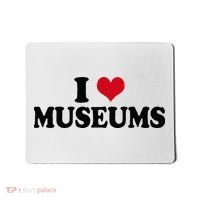 Museum I Love Museums Mousepad thumb 0