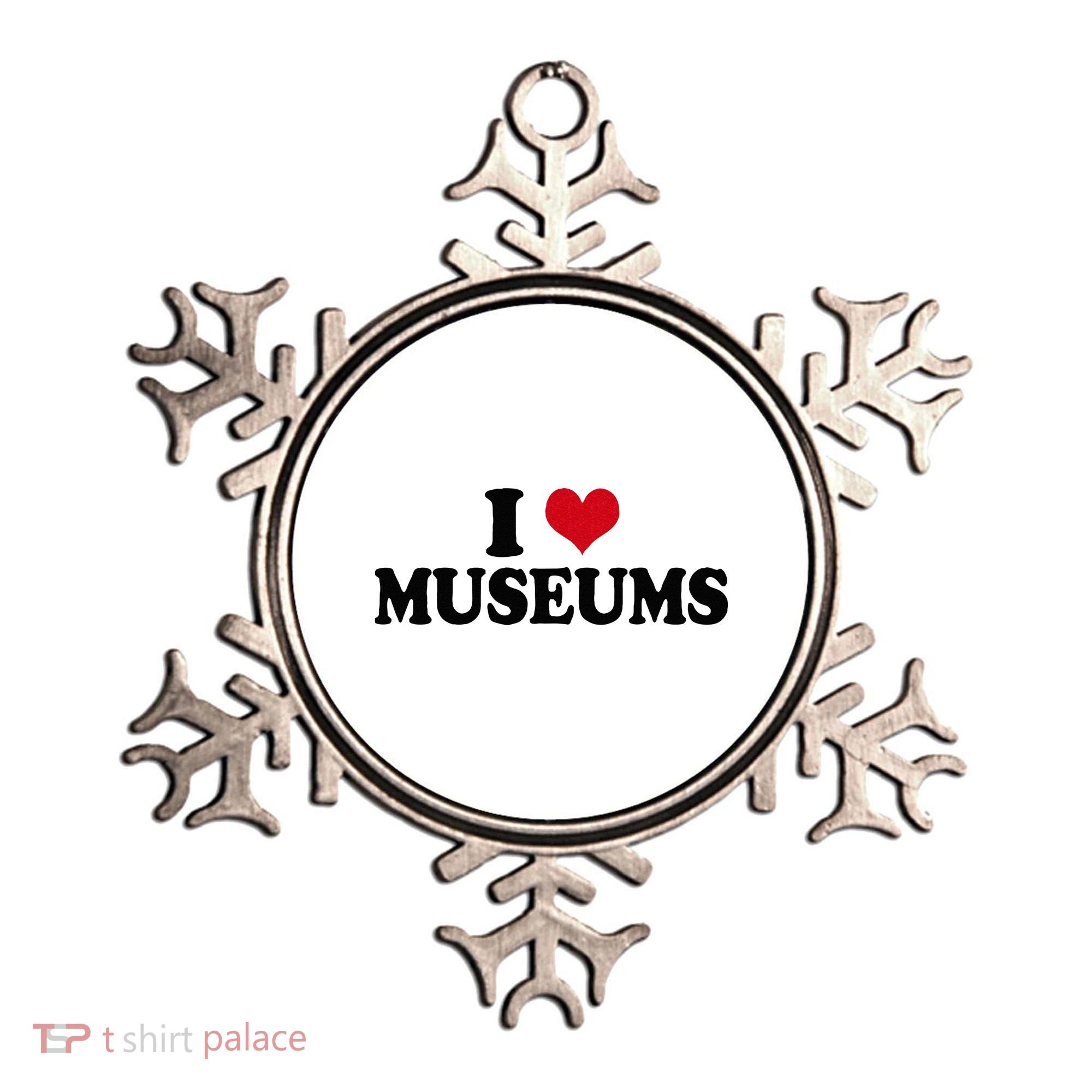Museum I Love Museums Ornament
