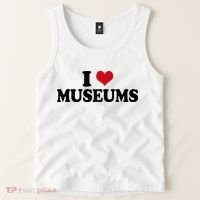 Museum I Love Museums Tank Top thumb 2