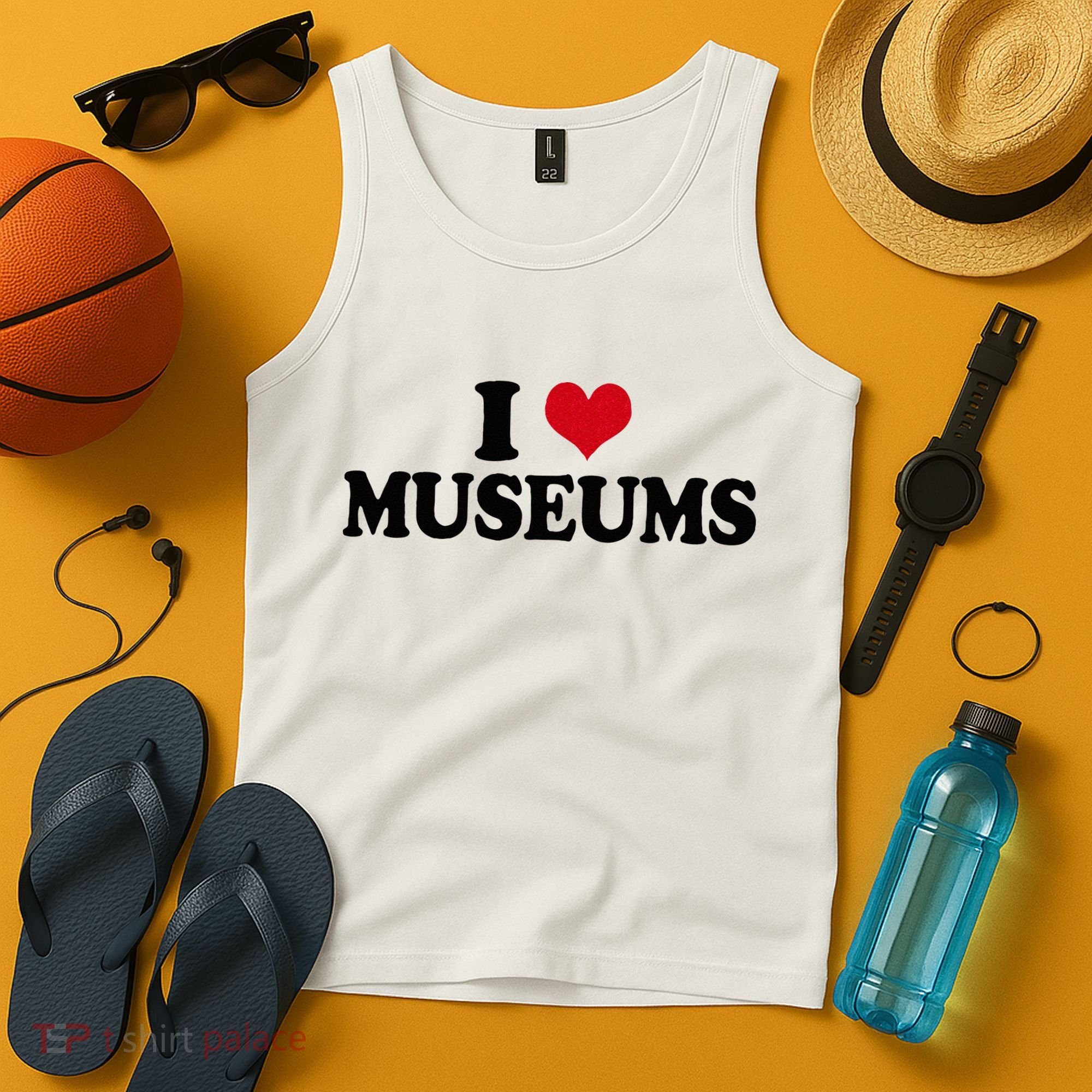 Museum I Love Museums Tank Top