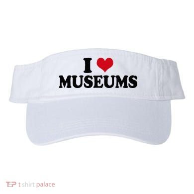 Museum I Love Museums Visor