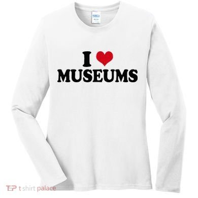 Museum I Love Museums Women's Long Sleeve Shirt