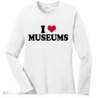 Museum I Love Museums Women's Long Sleeve Shirt thumb 0