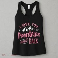 Mountain I Love You To The Mountain And Back Camping Women's Tank Top thumb 3
