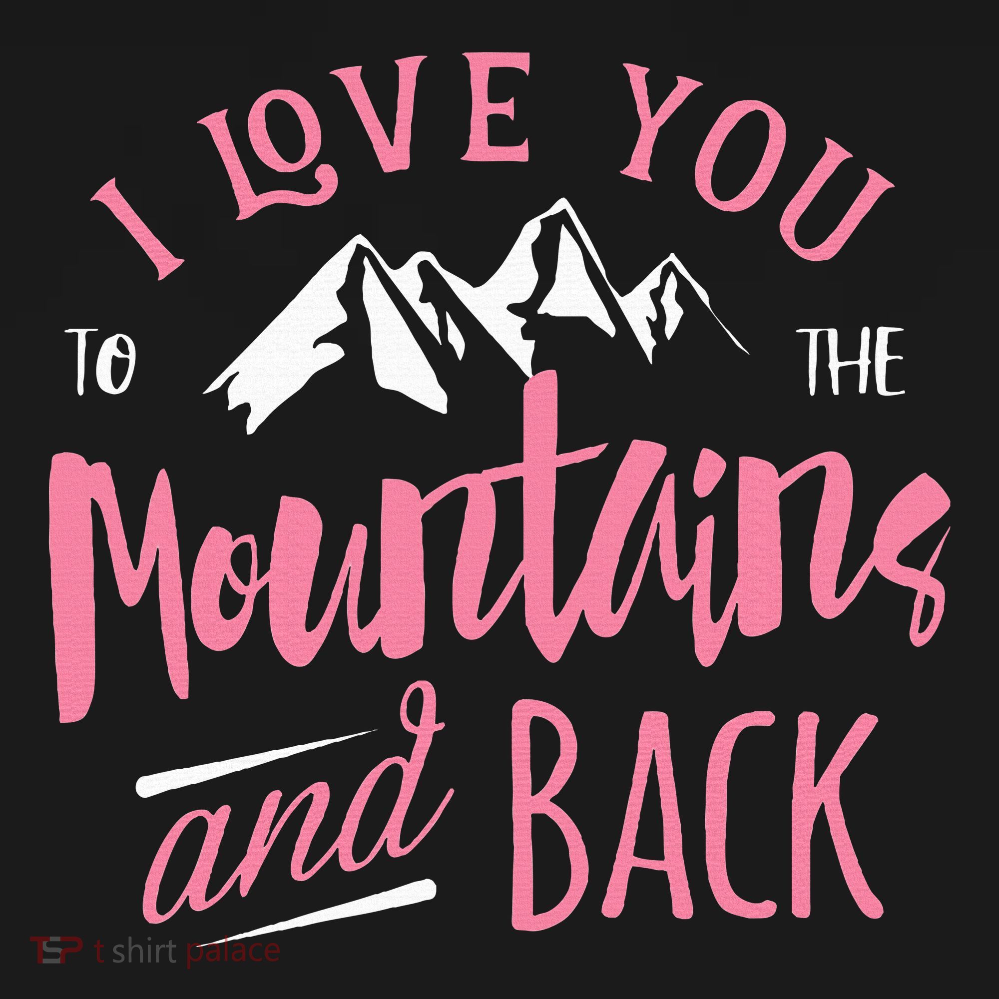 Mountain I Love You To The Mountain And Back Camping Baby Bodysuit