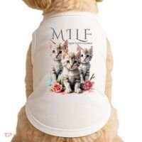 Man I Love Felines Doggie Tank thumb 0