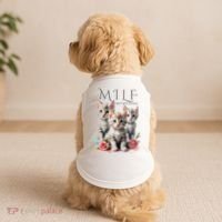 Man I Love Felines Doggie Tank thumb 2