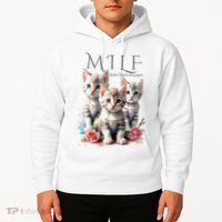 Man I Love Felines Hoodie thumb 2