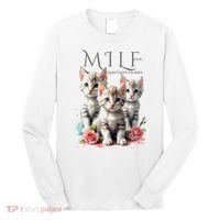 Man I Love Felines Long Sleeve Shirt thumb 0