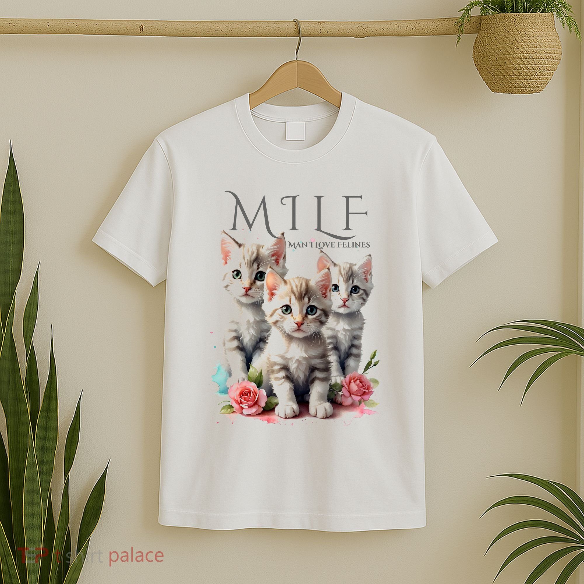 Man I Love Felines T-Shirt