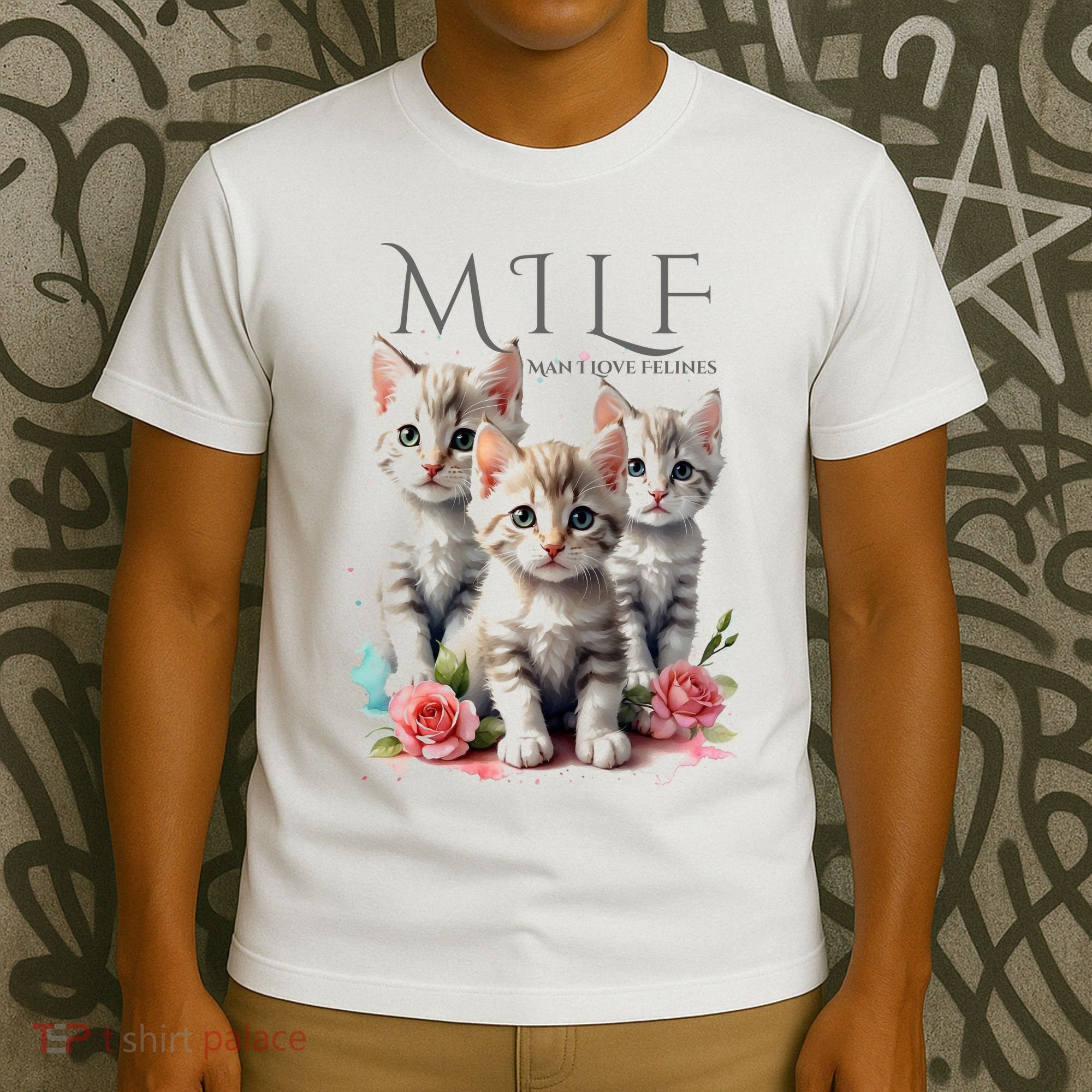 Man I Love Felines T-Shirt