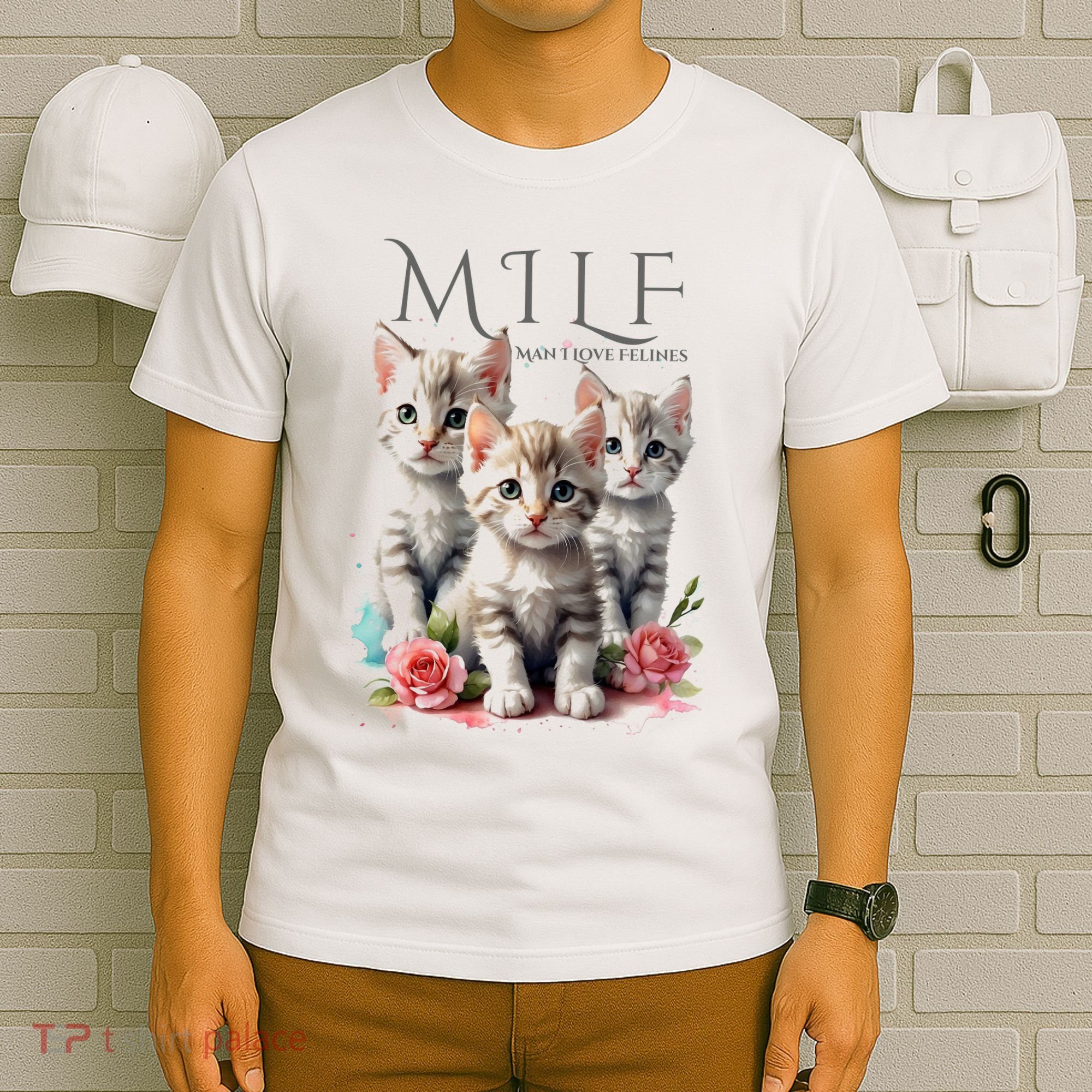 Man I Love Felines T-Shirt