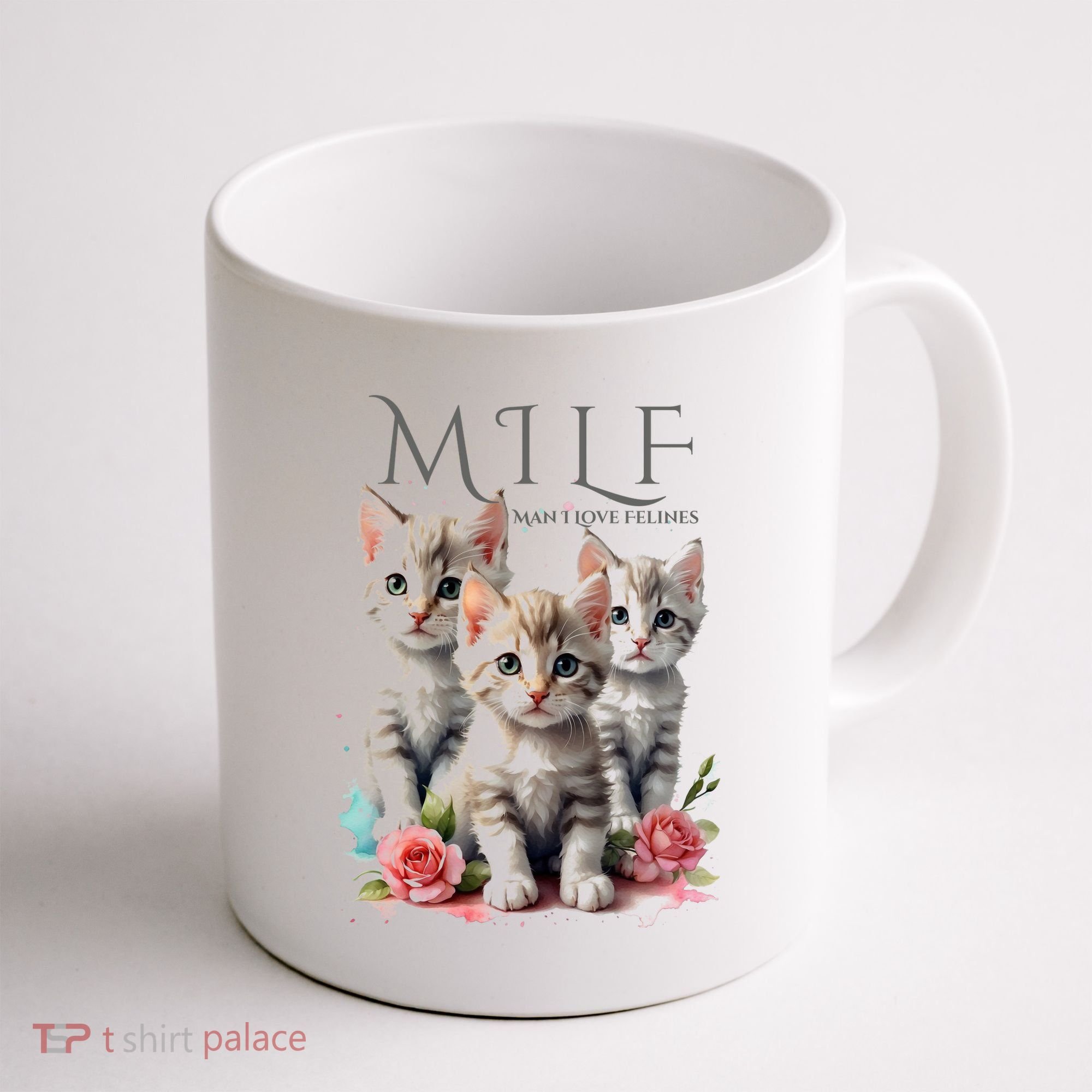 Man I Love Felines Coffee Mug