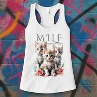 Man I Love Felines Women's Tank Top thumb 3