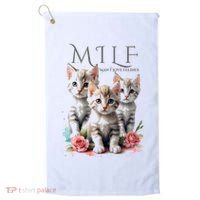 Man I Love Felines Golf Towel thumb 0