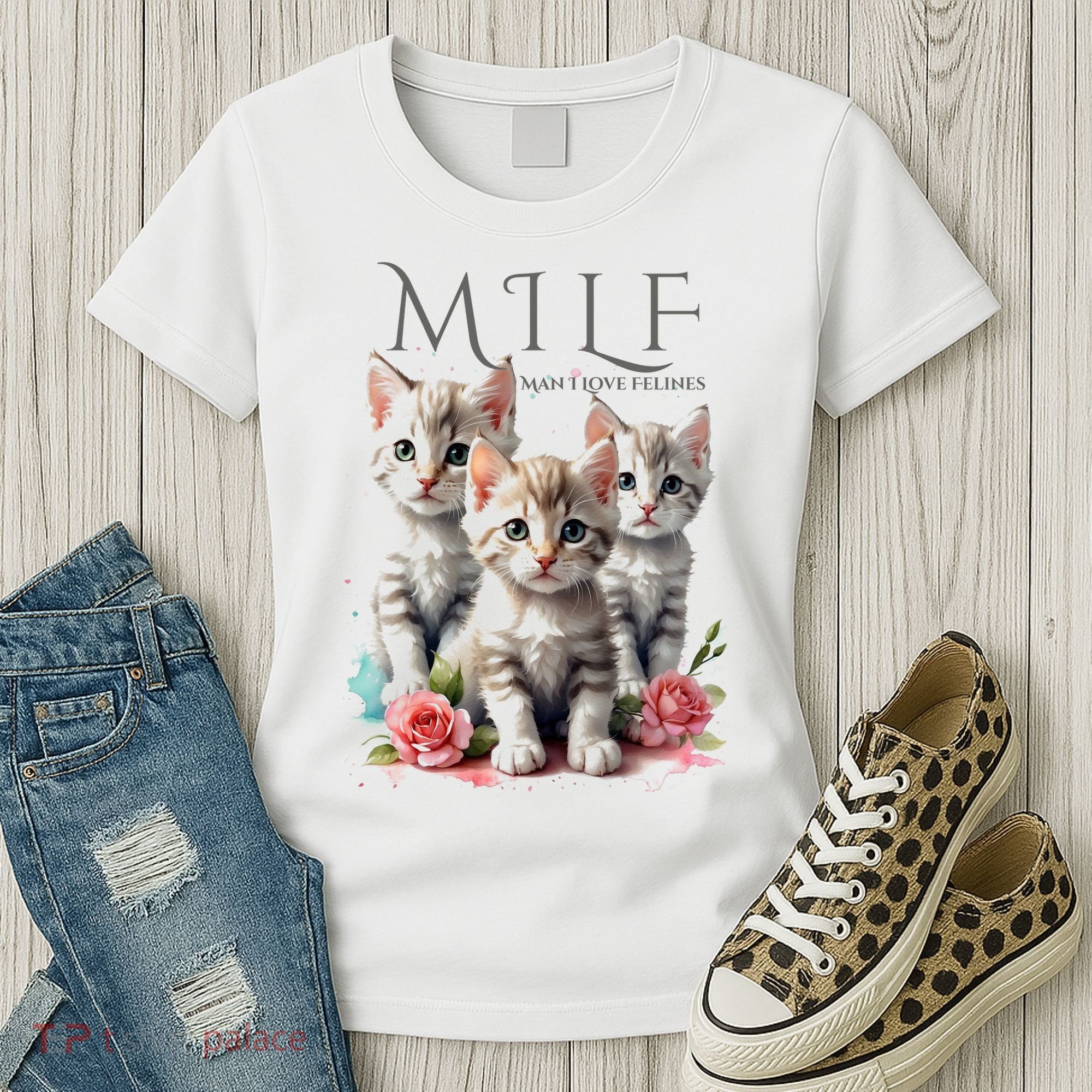 Man I Love Felines Women's T-Shirt