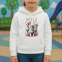 Man I Love Felines Kids Hoodie thumb 3
