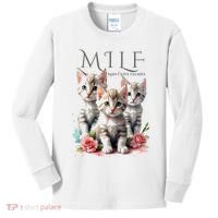 Man I Love Felines Kids Long Sleeve Shirt thumb 0