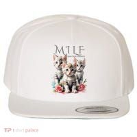 Man I Love Felines Wool Snapback Cap thumb 0