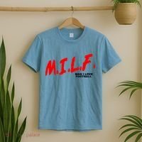 Man I Love Football Milf Funny Football Funny Gift T-Shirt thumb 2