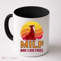 Man I Love Foxes MILF Coffee Mug thumb 0