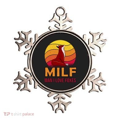 Man I Love Foxes MILF Ornament