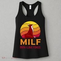 Man I Love Foxes MILF Women's Tank Top thumb 3
