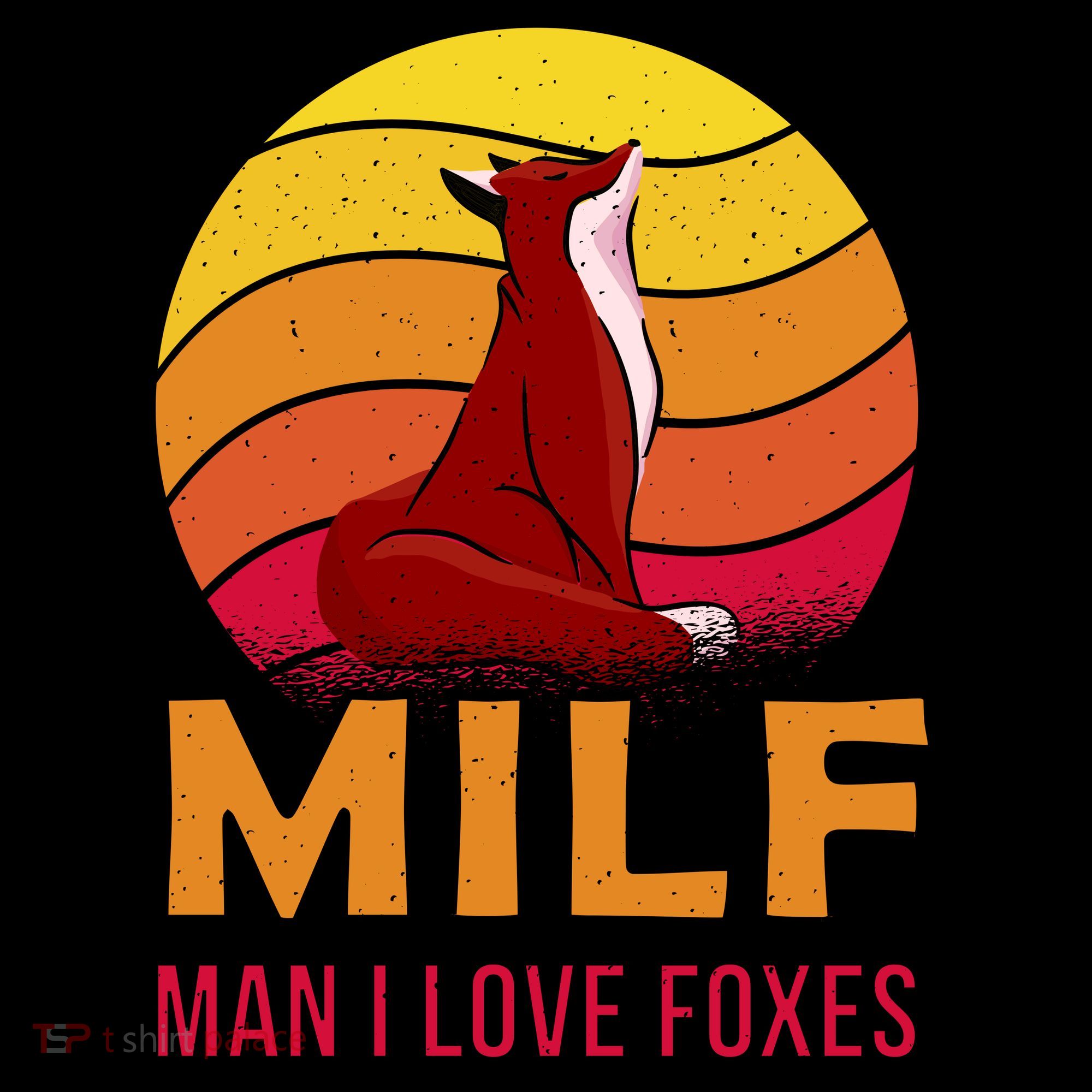 Man I Love Foxes MILF Tote Bag
