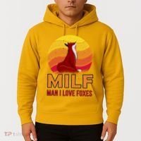 Man I Love Foxes MILF Hoodie thumb 2