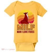 Man I Love Foxes MILF Baby Bodysuit thumb 0