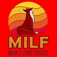 Man I Love Foxes MILF Santa Hat thumb 1