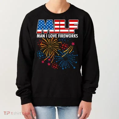 MILF Man I Love Firework Women's Sweatshirt