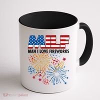 MILF Man I Love Firework Coffee Mug thumb 1