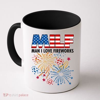MILF Man I Love Firework Coffee Mug