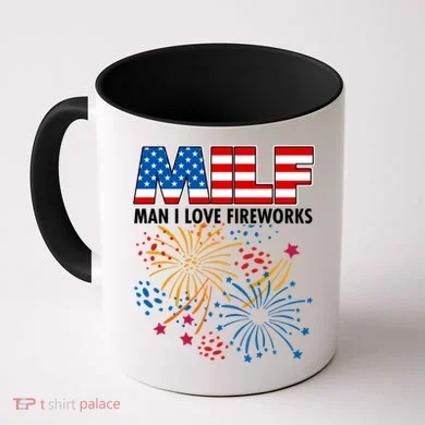 MILF Man I Love Firework Coffee Mug