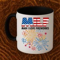 MILF Man I Love Firework Coffee Mug thumb 2