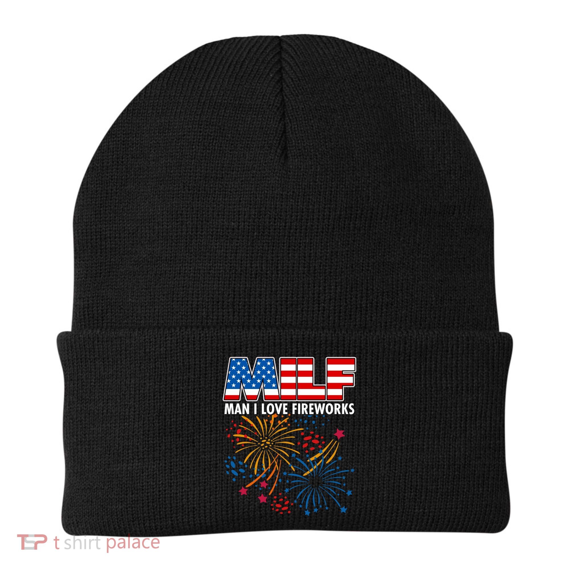 MILF Man I Love Firework Beanie