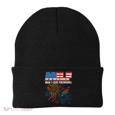 MILF Man I Love Firework Beanie