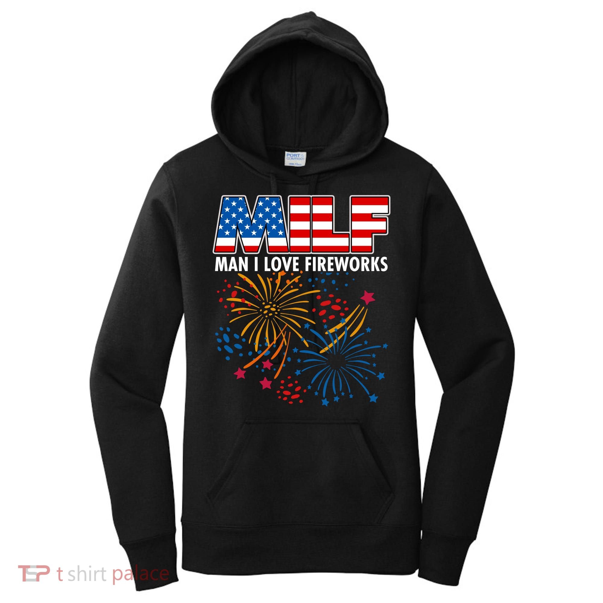 MILF Man I Love Firework Women's Hoodie