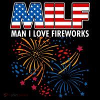 MILF Man I Love Firework Women's Hoodie thumb 2