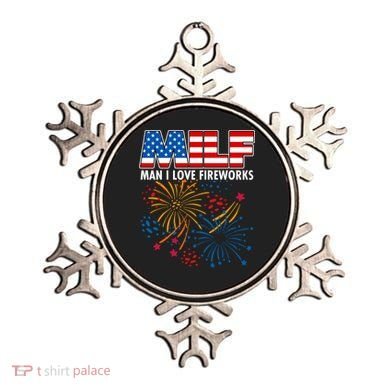 MILF Man I Love Firework Ornament