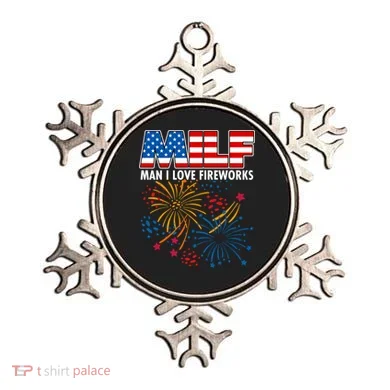 MILF Man I Love Firework Ornament