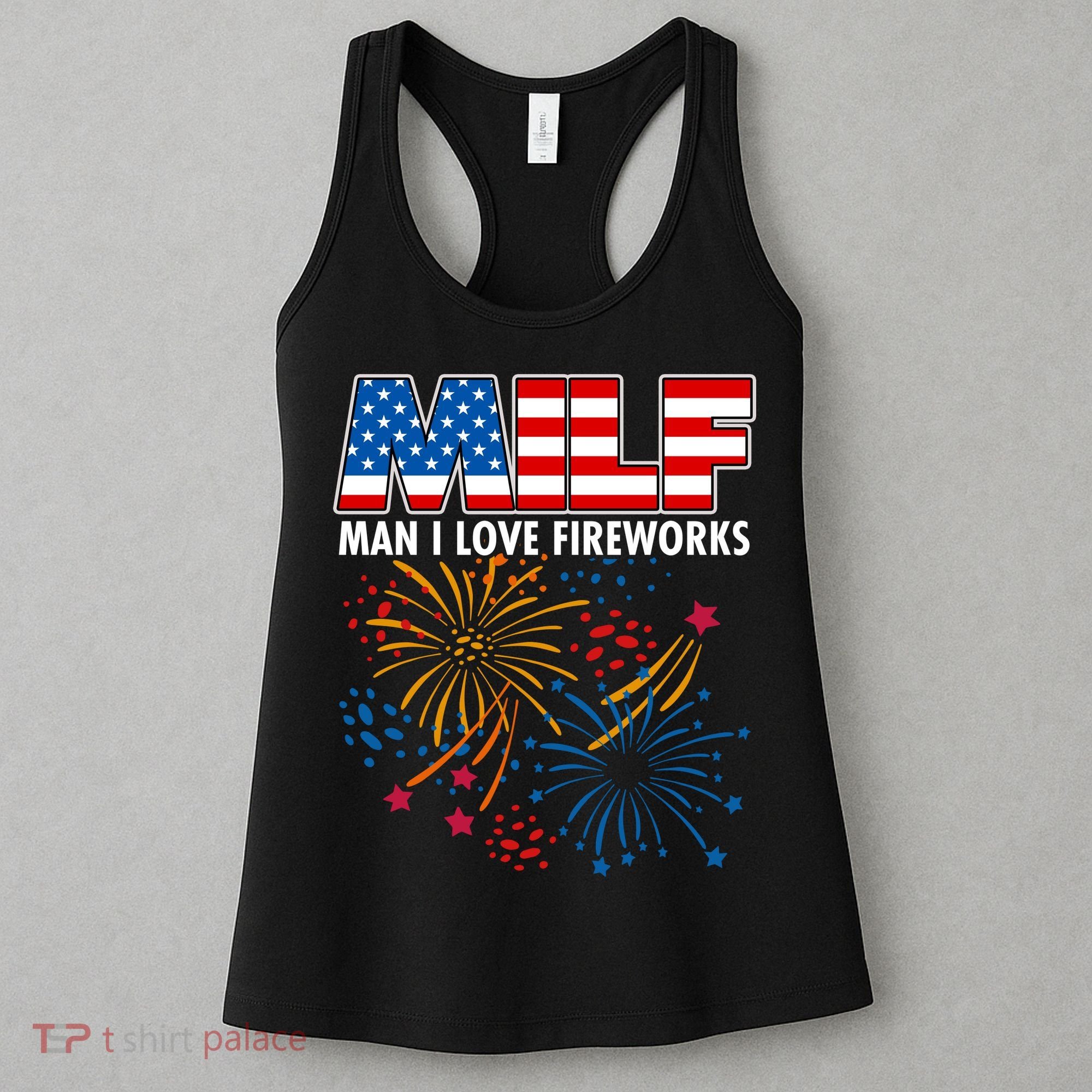 MILF Man I Love Firework Women's Tank Top