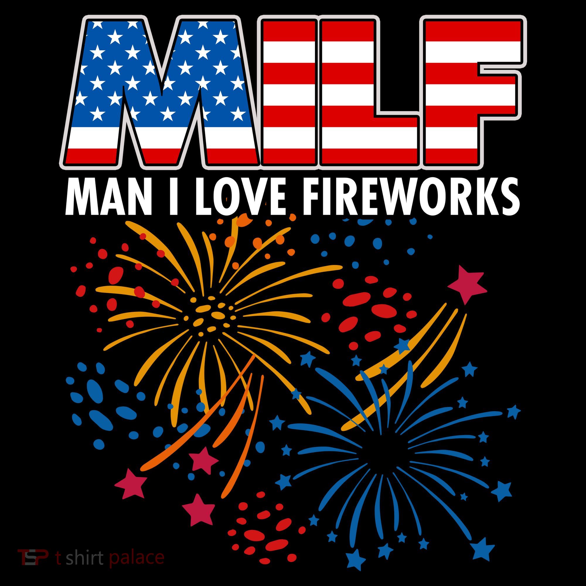 MILF Man I Love Firework Women's Tank Top