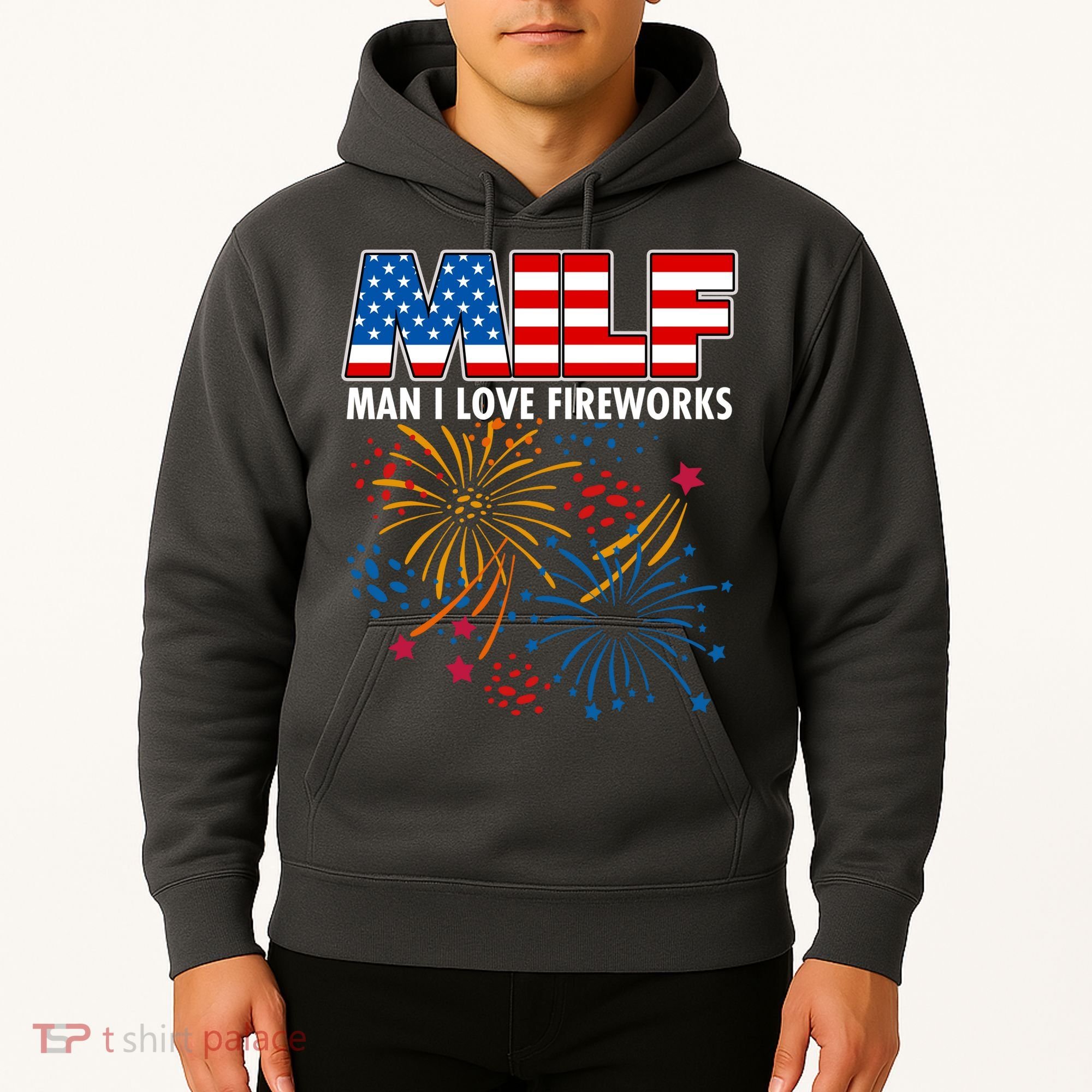 MILF Man I Love Firework Hoodie