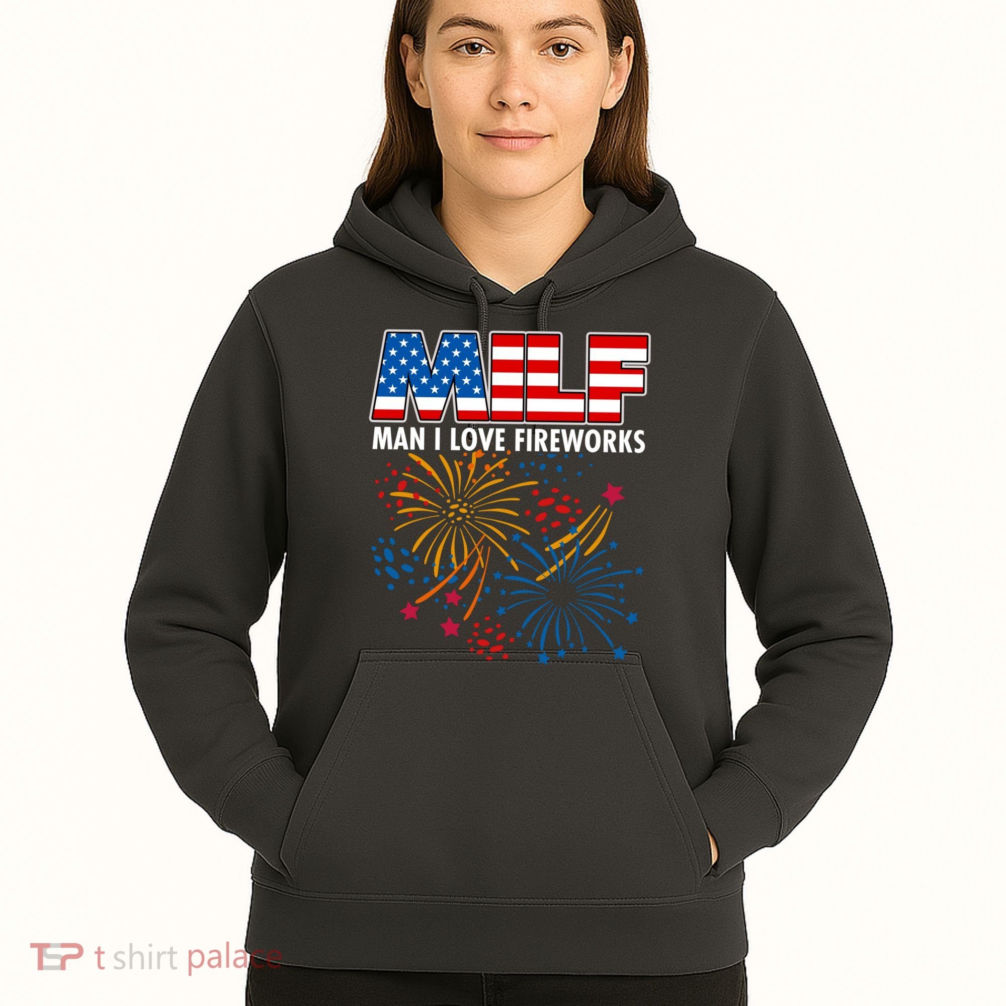 MILF Man I Love Firework Hoodie