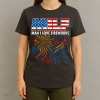 MILF Man I Love Firework T-Shirt thumb 4