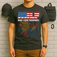 MILF Man I Love Firework T-Shirt thumb 6