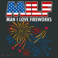 MILF Man I Love Firework T-Shirt thumb 7