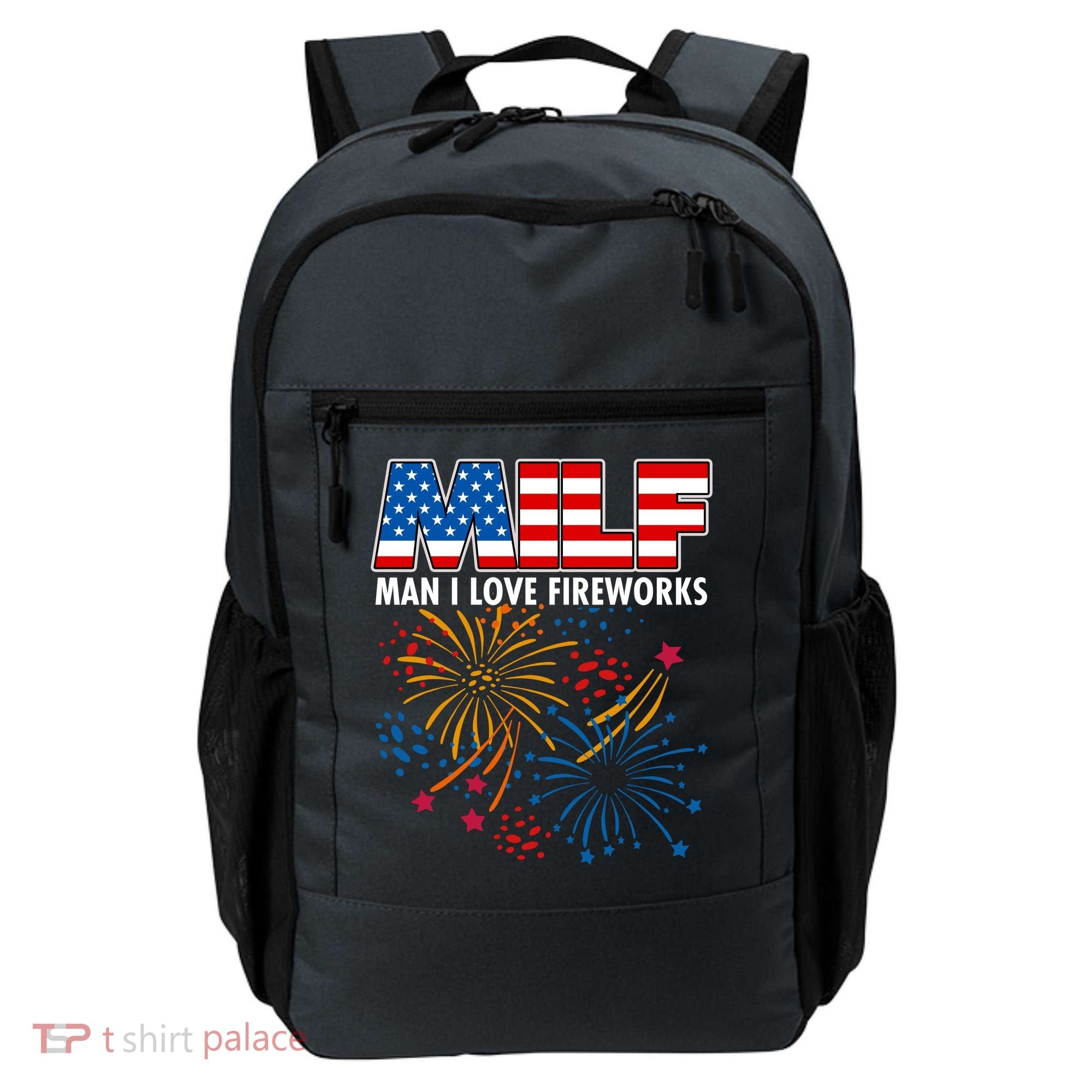 MILF Man I Love Firework Backpack